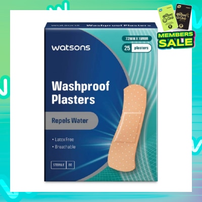 WATSONS Watsons Washproof Plasters 25s