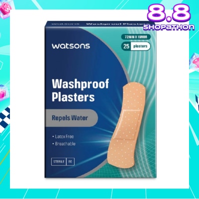 WATSONS Watsons Washproof Plasters 25s