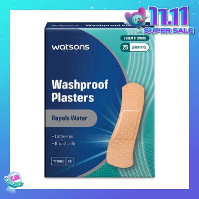 WATSONS Watsons Washproof Plasters 25s