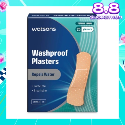 WATSONS Watsons Washproof Plasters 25s