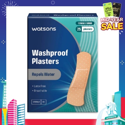 WATSONS Watsons Washproof Plasters 25s