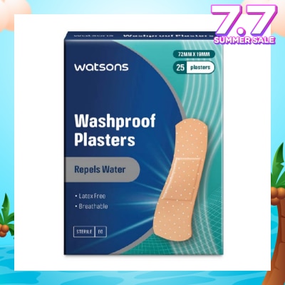 WATSONS Watsons Washproof Plasters 25s