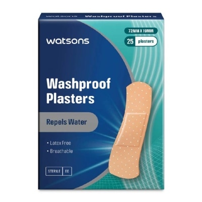 WATSONS Watsons Washproof Plasters 25s