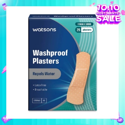 WATSONS Watsons Washproof Plasters 25s