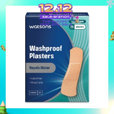 WATSONS Watsons Washproof Plasters 25s
