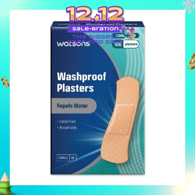 WATSONS Watsons Washproof Plasters 100s