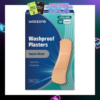 WATSONS Watsons Washproof Plasters 100s