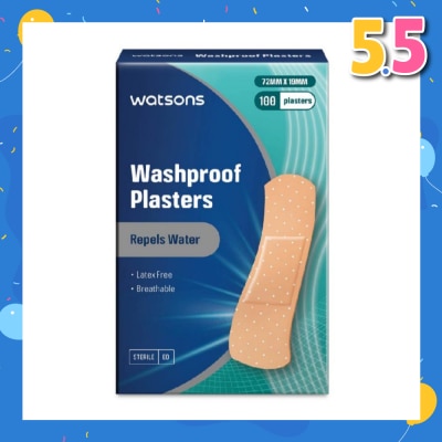WATSONS Watsons Washproof Plasters 100s