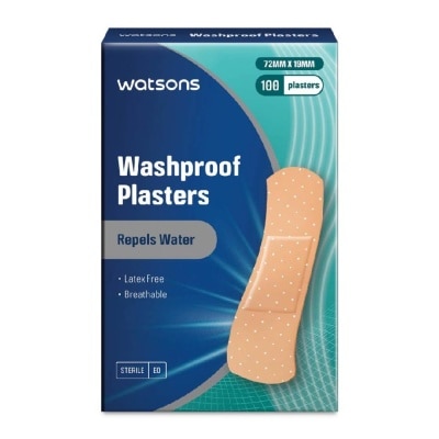 WATSONS Watsons Washproof Plasters 100s