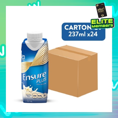 ENSURE Plus Vanilla 237ml x 24s