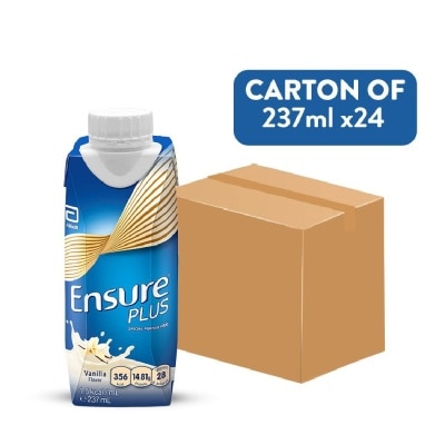 ENSURE Plus Vanilla 237ml x 24s