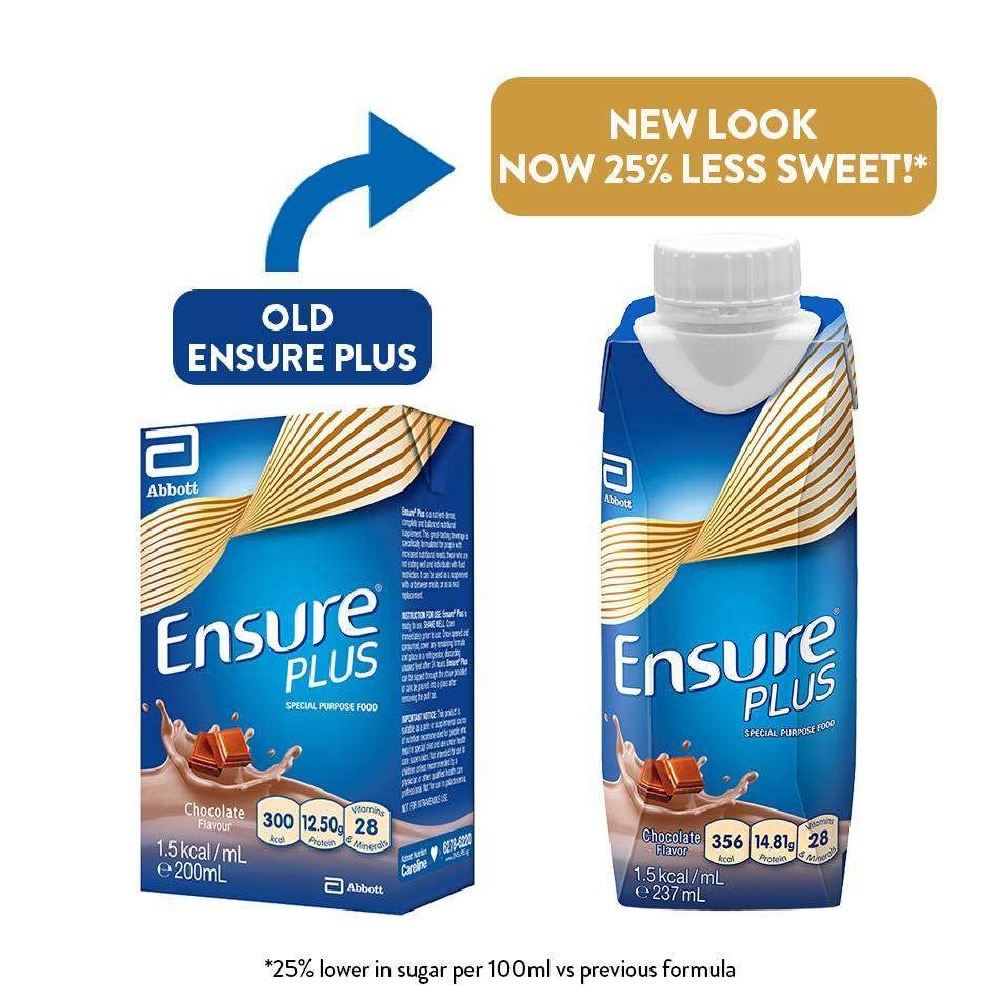 Plus Chocolate 237ml x 24s