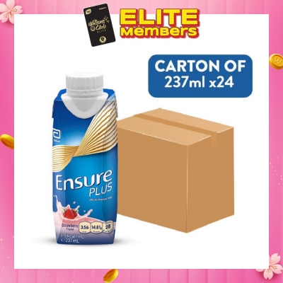 ENSURE Plus Strawberry 237ml x 24s