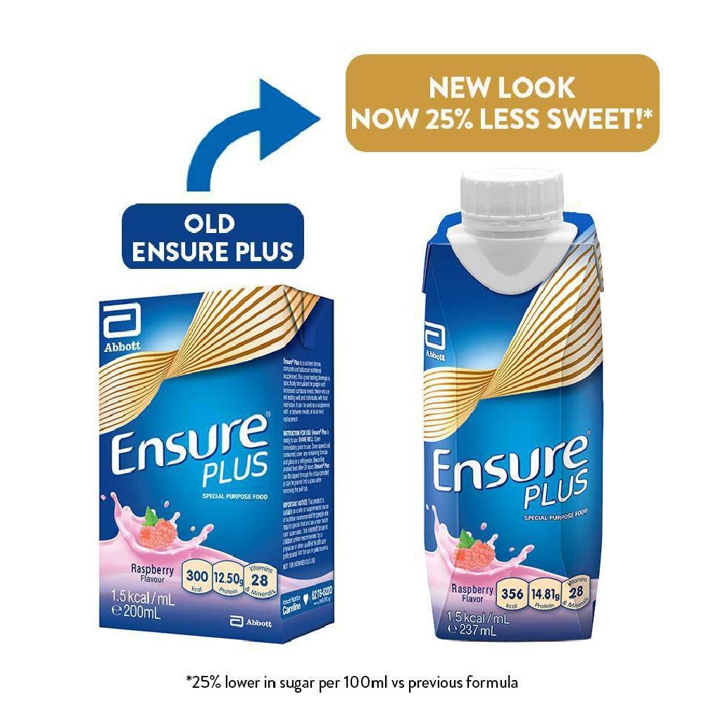 Plus Raspberry 237ml x 24s