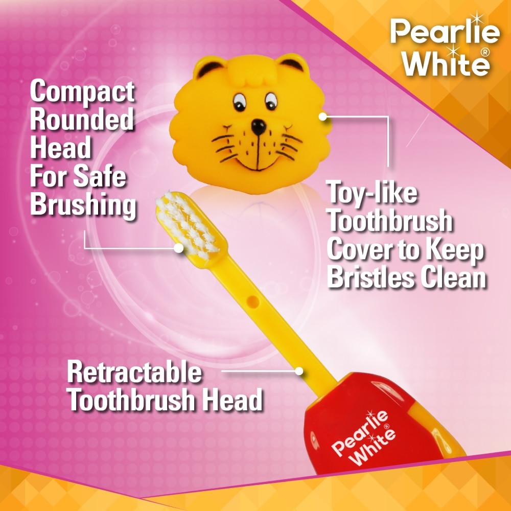 Bounce-Up Kids Giraffe Extra Soft Toothbrush 1s