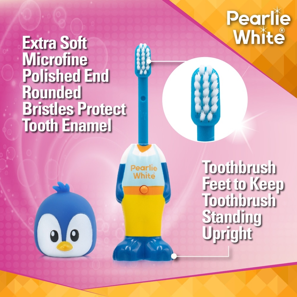 Bounce-Up Kids Giraffe Extra Soft Toothbrush 1s