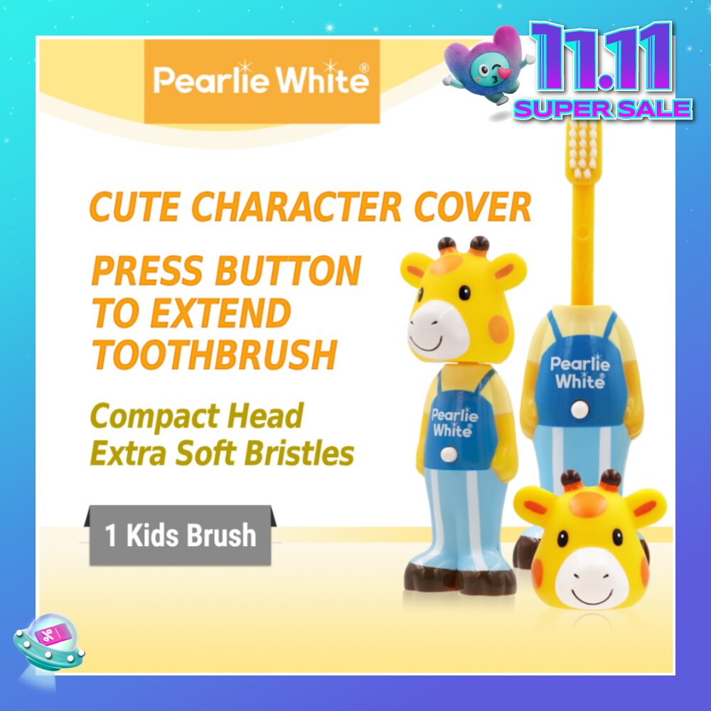 Bounce-Up Kids Giraffe Extra Soft Toothbrush 1s