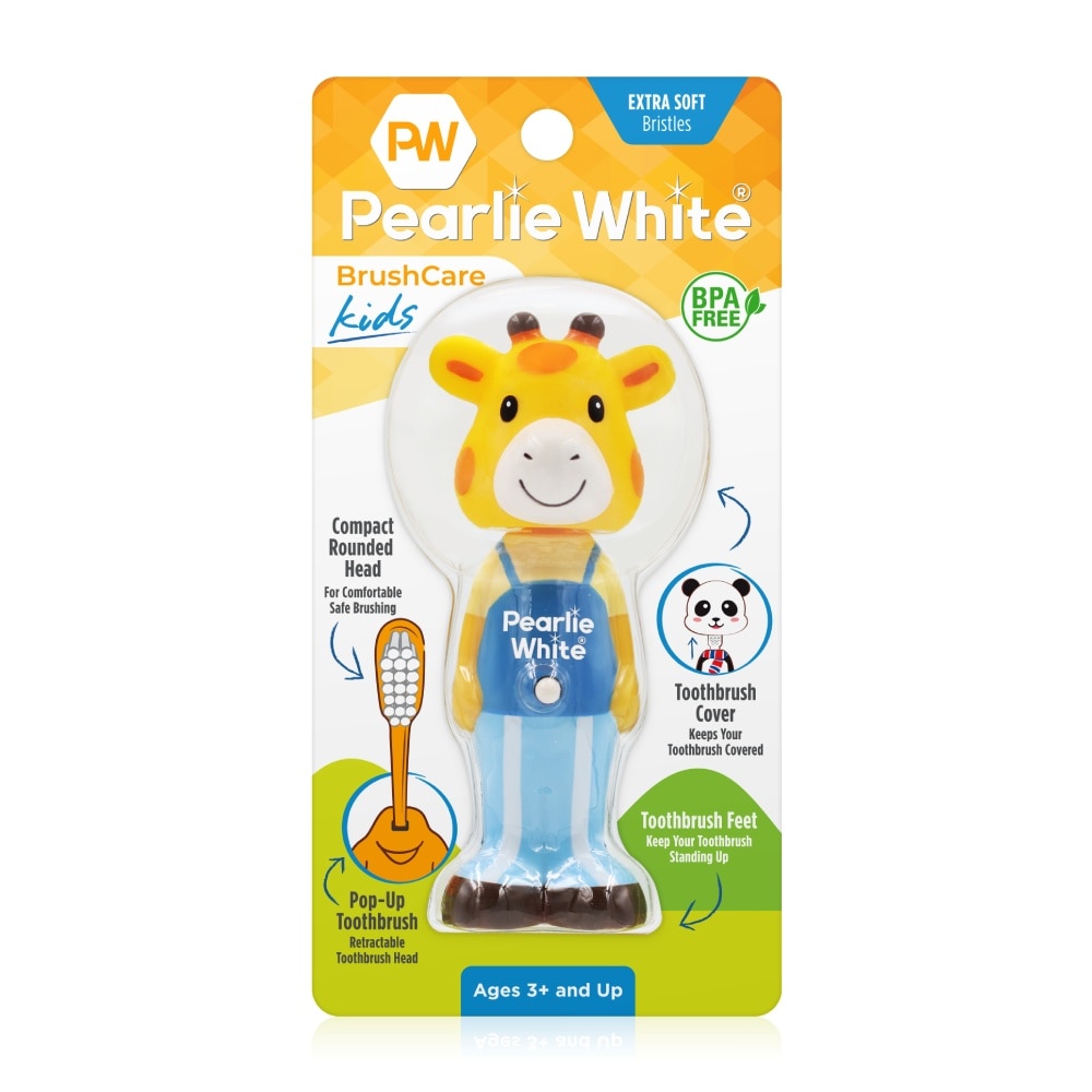 Bounce-Up Kids Giraffe Extra Soft Toothbrush 1s