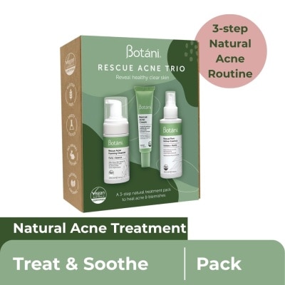 BOTANI Rescue Acne Trio Pack 1s