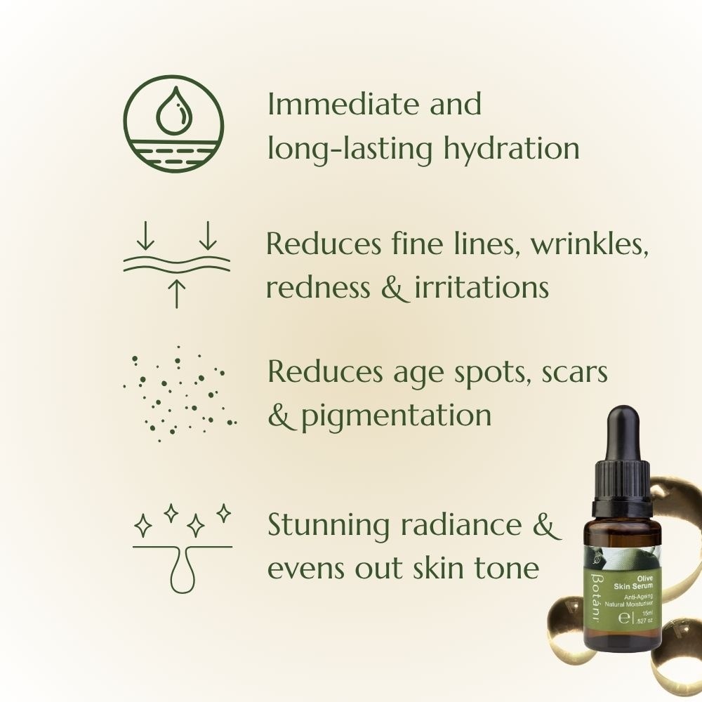 Olive Anti-Ageing Skin Serum 15ml