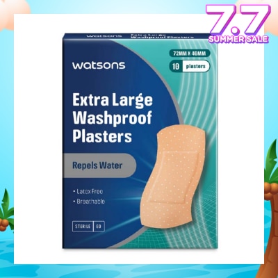 WATSONS Watsons Washproof Plasters 10s XL