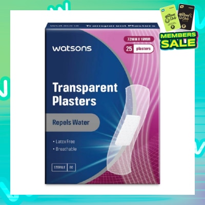 WATSONS Watsons Transparent Plasters 25s