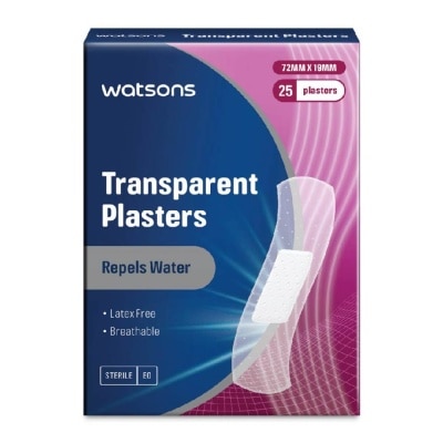 WATSONS Watsons Transparent Plasters 25s