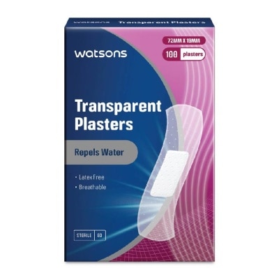 WATSONS Watsons Transparent Plasters 100s