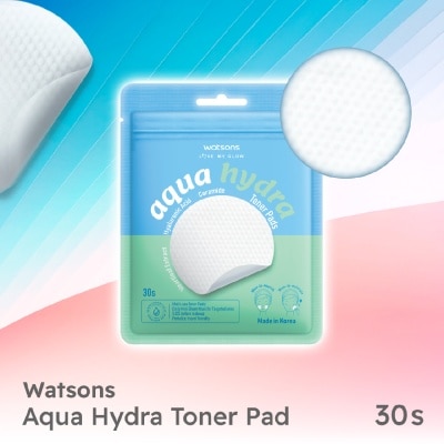 WATSONS Aqua Hydra Toner Pads 30s