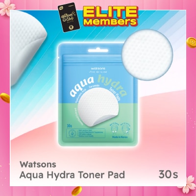WATSONS Aqua Hydra Toner Pads 30s