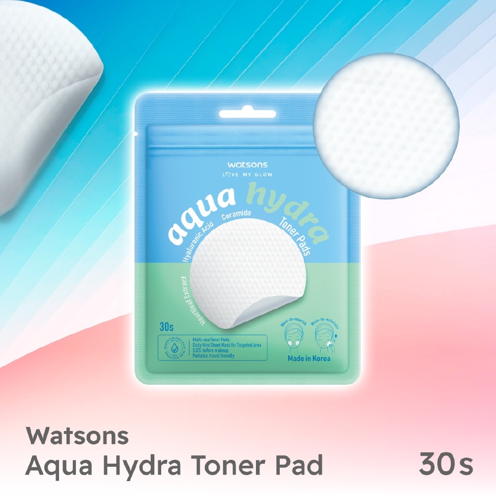 Aqua Hydra Toner Pads 30s
