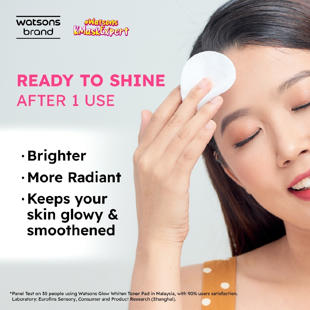 Glow Whiten Toner Pads 30s