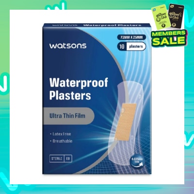 WATSONS Watsons Waterproof Plasters 10s