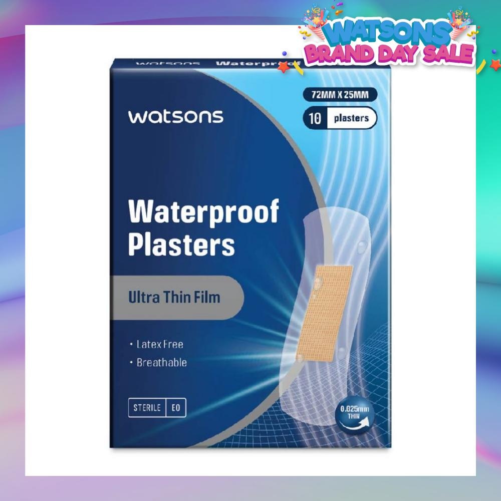 Watsons Waterproof Plasters 10s