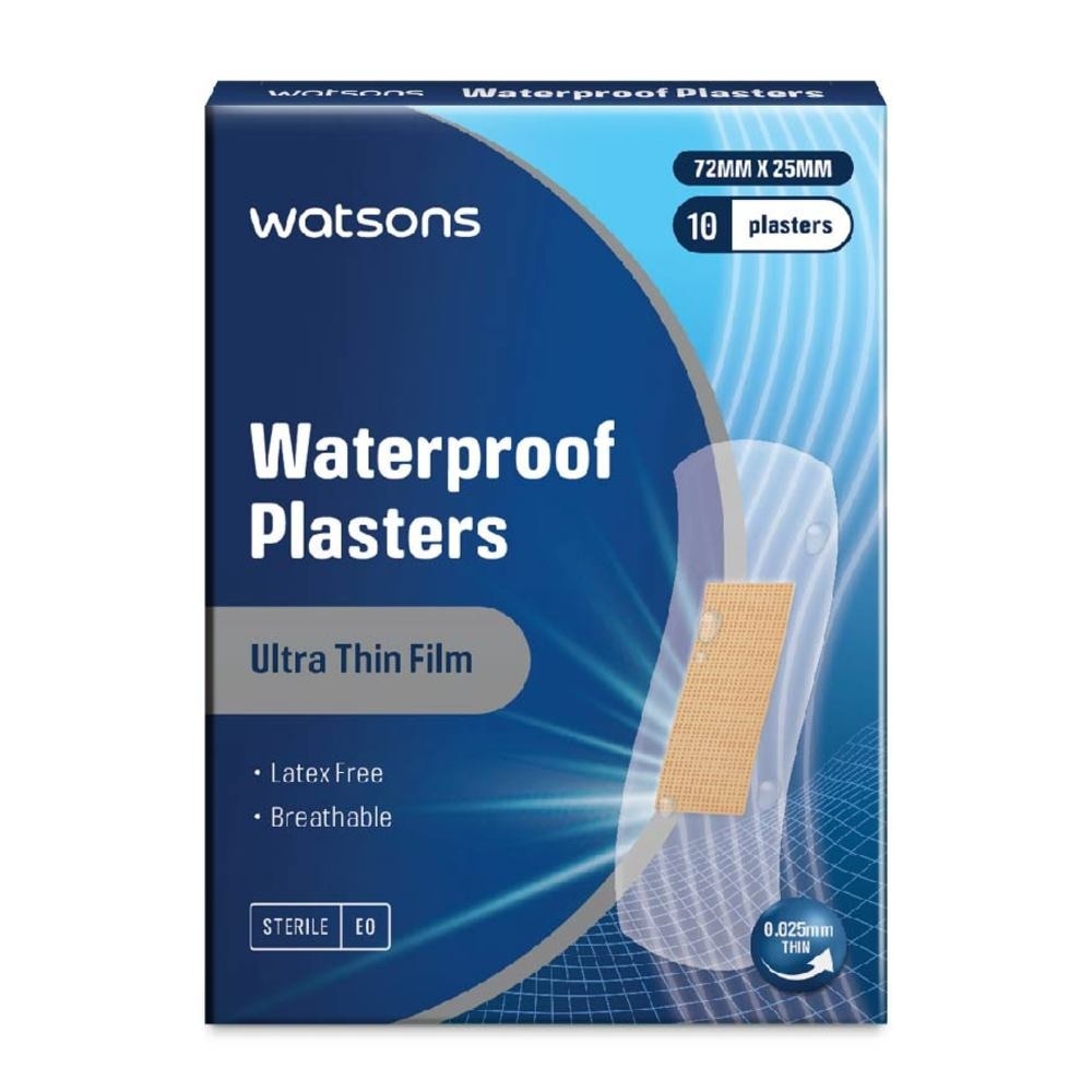 Watsons Waterproof Plasters 10s