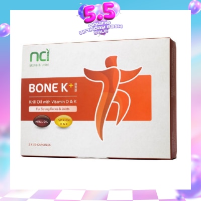 RECOGEN - Bone K+ Capsule (For Strong Bones & Joint) 30s x 2
