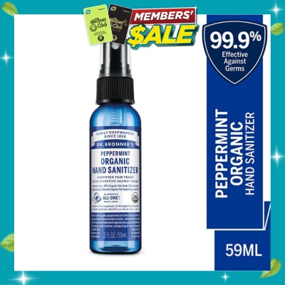 DR BRONNER'S Peppermint Hand Sanitizer 59ml image