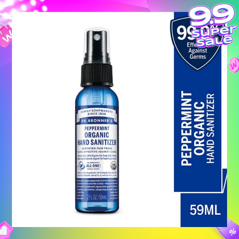 Peppermint Hand Sanitizer 59ml