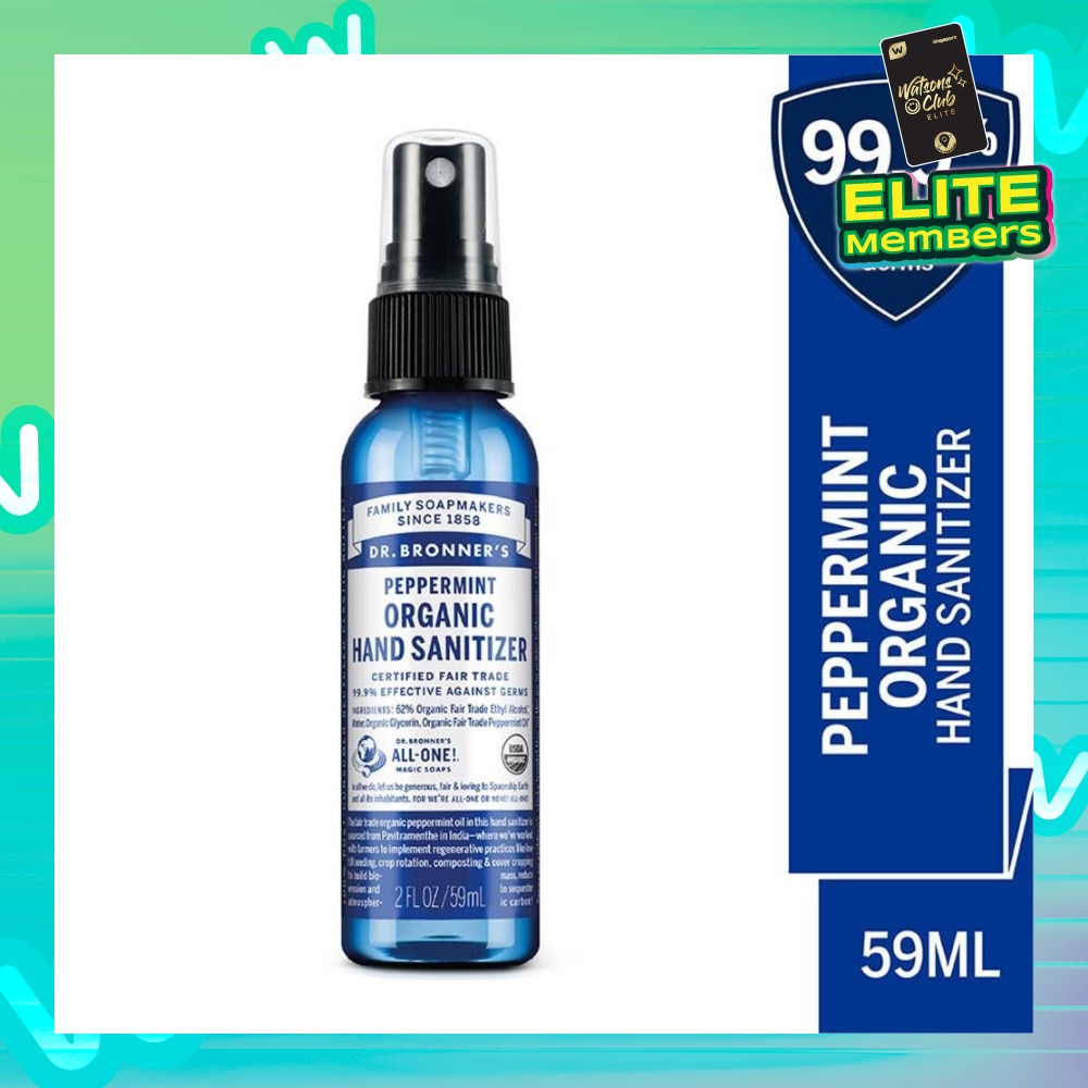 Peppermint Hand Sanitizer 59ml