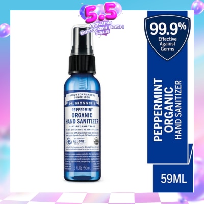 DR BRONNER'S - Peppermint Hand Sanitizer 59ml
