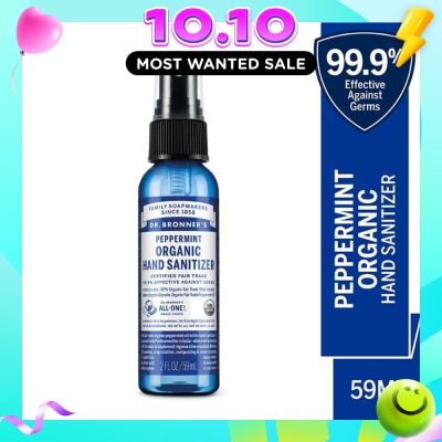 DR BRONNER'S Peppermint Hand Sanitizer 59ml image