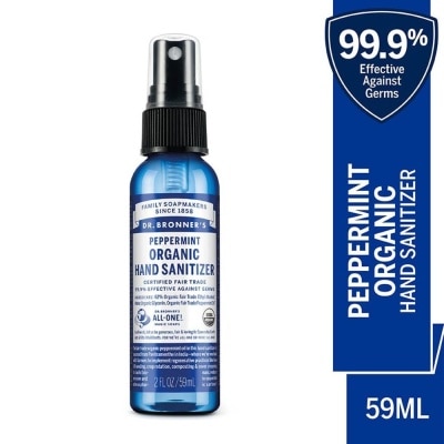 DR BRONNER'S Peppermint Hand Sanitizer 59ml