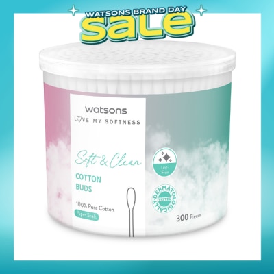 WATSONS - X-Flower Soft & Clean Cotton Buds 300s