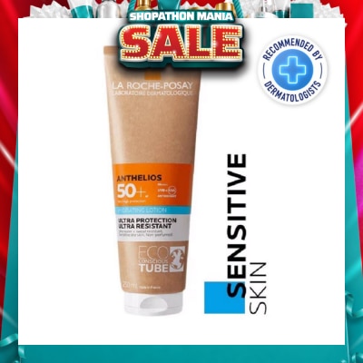 LA ROCHE-POSAY - Anthelios Body Milk SPF50+ (Broad Spectrum UVB & UVA Sunscreen for Sensitive Skin) 250ml