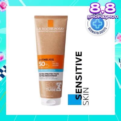 LA ROCHE-POSAY Anthelios Body Milk SPF50+ (Broad Spectrum UVB & UVA Sunscreen for Sensitive Skin) 250ml