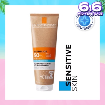 LA ROCHE-POSAY Anthelios Body Milk SPF50+ (Broad Spectrum UVB & UVA Sunscreen for Sensitive Skin) 250ml