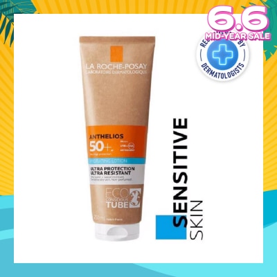 LA ROCHE-POSAY Anthelios Body Milk SPF50+ (Broad Spectrum UVB & UVA Sunscreen for Sensitive Skin) 250ml