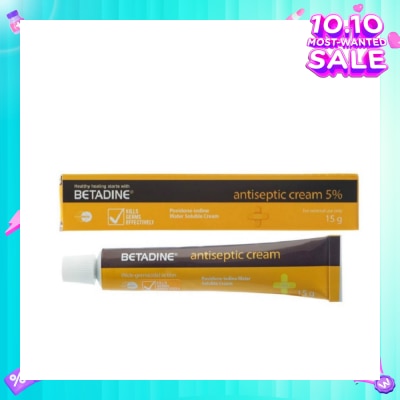 BETADINE® Antiseptic Cream 5% 15g