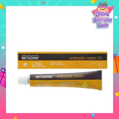BETADINE® Antiseptic Cream 5% 15g