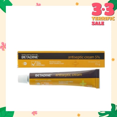 BETADINE® Antiseptic Cream 5% 15g